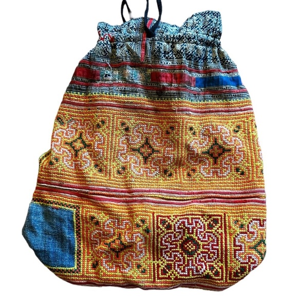 Vintage Cloth Backpack - Picture 6 of 8